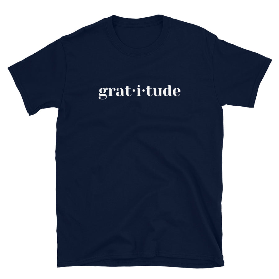 Gratitude Unisex Tee freeshipping - True Sentiments